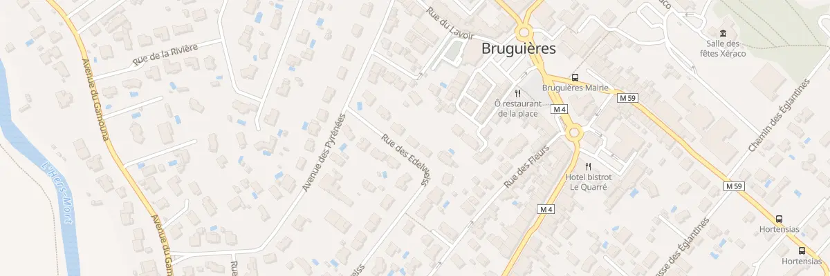 Plan du 44 Rue des Edelweiss à Bruguières