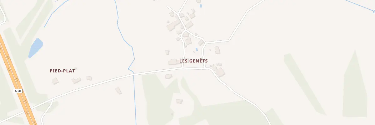 Plan du 5264 Les Genets à Vicq-sur-Breuilh