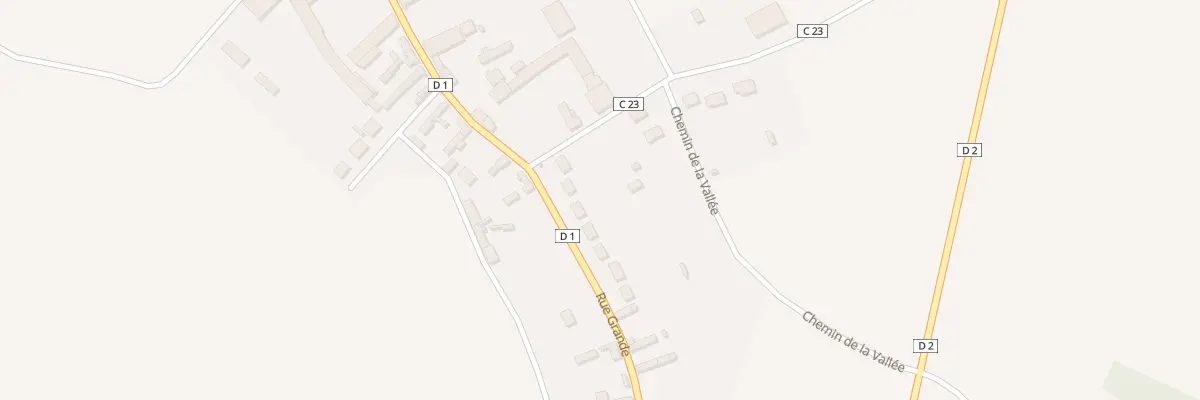 Plan du 40 Rue Grande à Frenelles-en-Vexin
