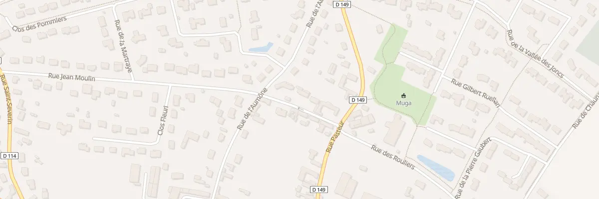 Plan du 3 Rue des Rouliers à Fontenay-sur-Eure