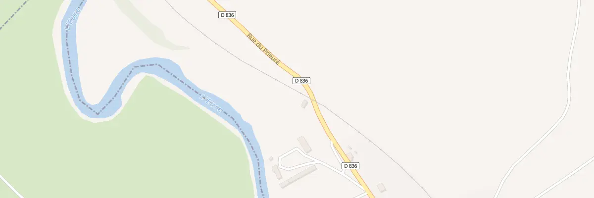 Plan du 2B Rue du Prieuré à Hécourt