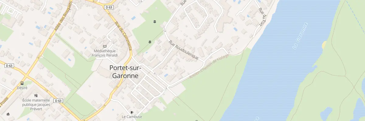 Plan du 9 Rue Roudoulenque à Portet-sur-Garonne