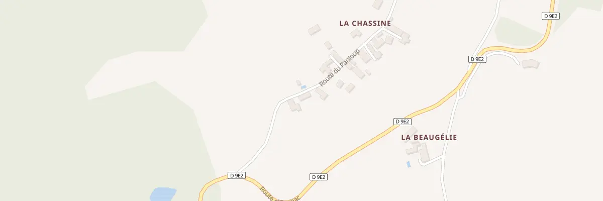 Plan du 6 Rte Du Panloup à Vignols