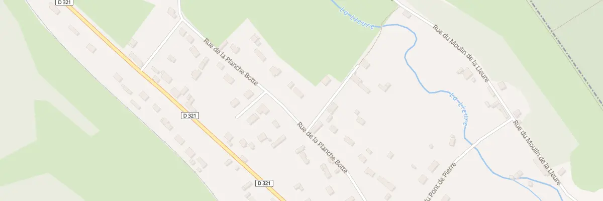 Plan du 26 Rue de la Planche Botte à Ménesqueville