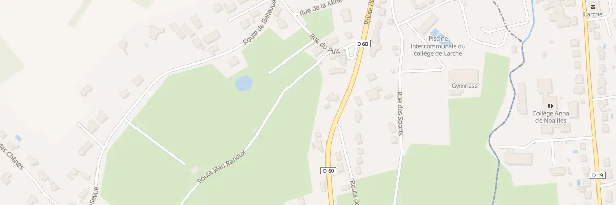 Plan du 50 Rte de Sarlat à La Feuillade