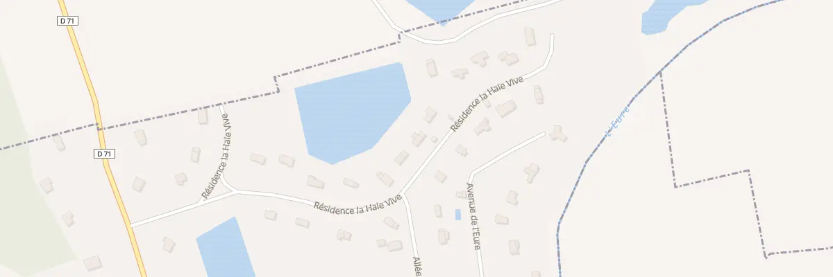 Plan du 14 Res La Haie Vive à Gadencourt