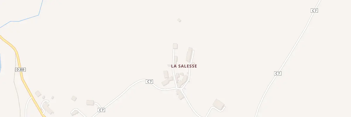 Plan du 5351 La Salesse à Bersac-sur-Rivalier