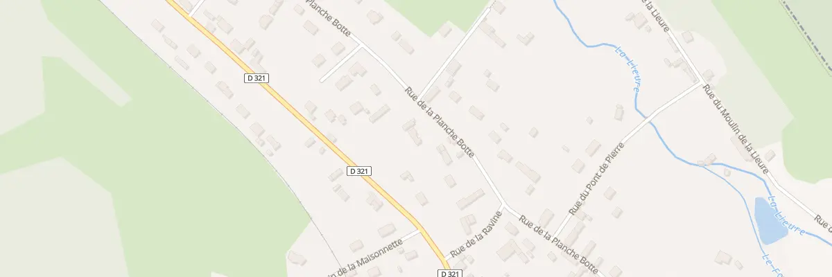 Plan du 17 Rue de la Planche Botte à Ménesqueville