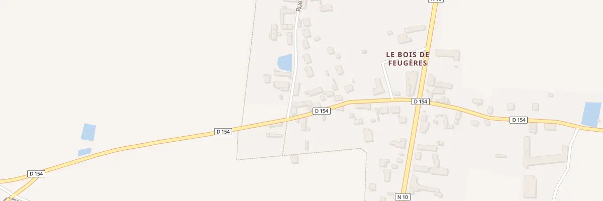 Plan du 2 Rue du Moulin à Bouville