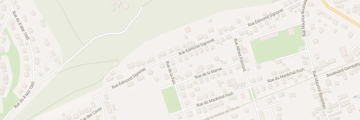 Plan du 39 Rue Edmond Signoret à Ézy-sur-Eure