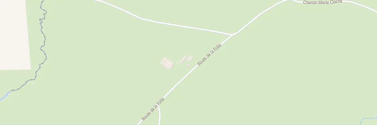Plan du 58 Rte d’Esclavelles à Quièvrecourt