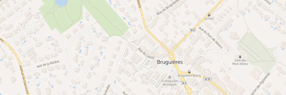 Plan du 4 Rue de la Briqueterie à Bruguières