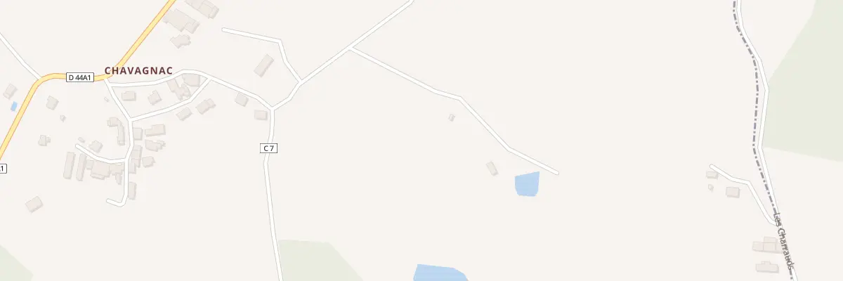 Plan du 5122B Les Charrauds à Aureil