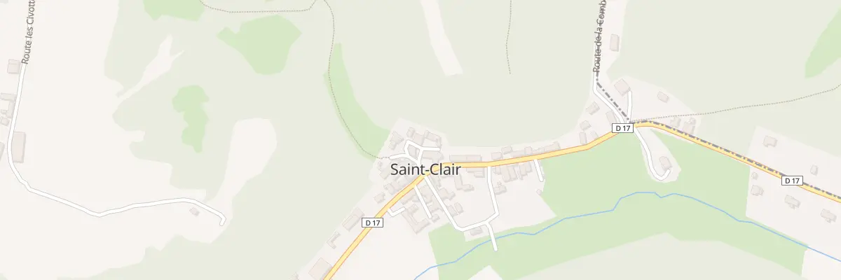 Plan du 18 Rue de l’Eglise à Saint-Clair