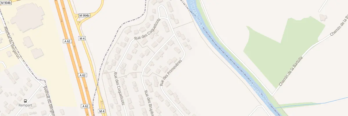 Plan du 27 Rue des Primevères à Saint-Alban
