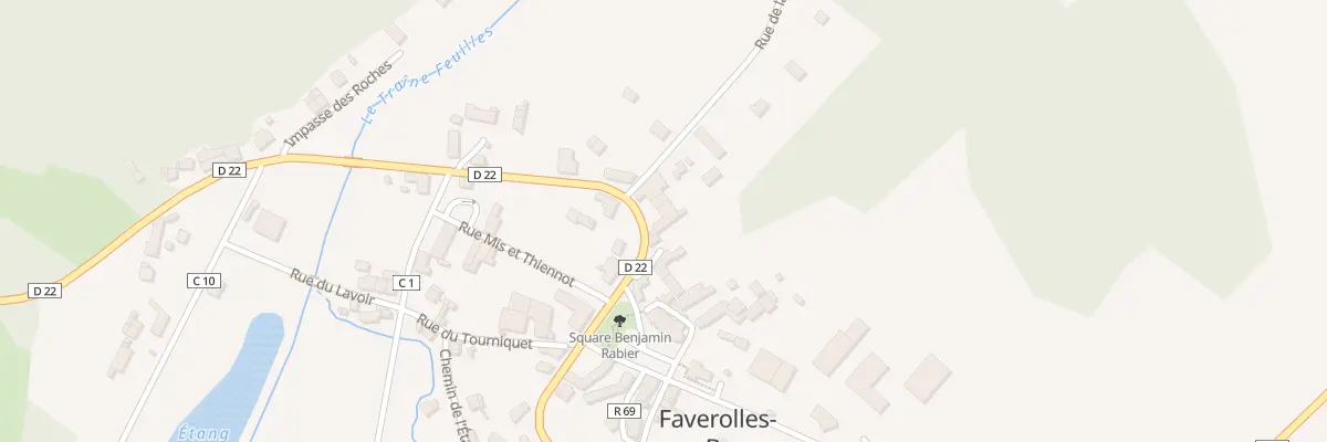 Plan du 4 Rte de Châteauvieux à Villentrois-Faverolles-en-Berry