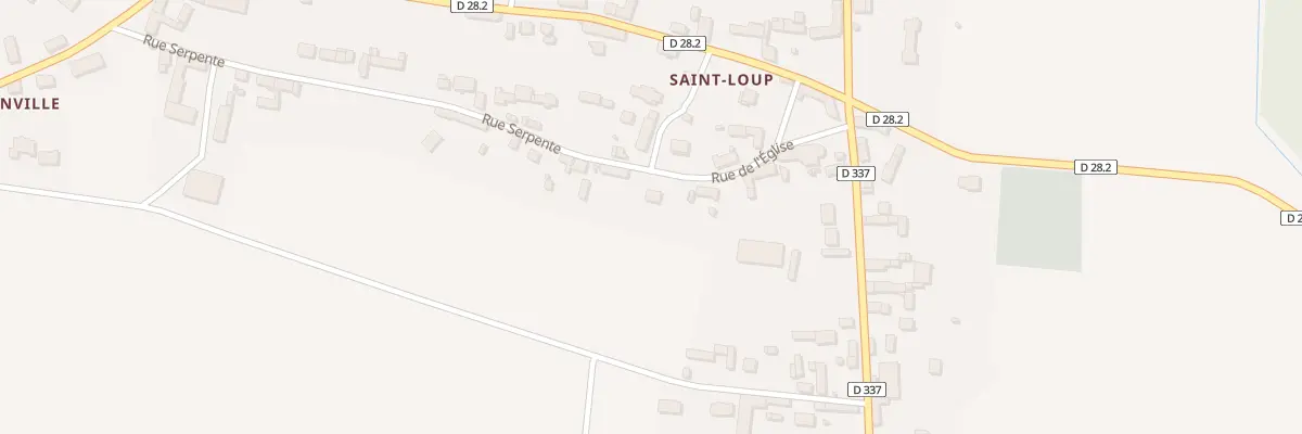 Plan du 7 Rue de l’Eglise à La Bourdinière-Saint-Loup
