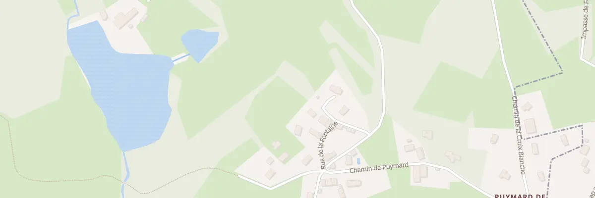 Plan de Fontaguly à Saint-Just-le-Martel