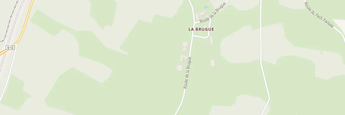 Plan du 5039 Labrugue à Rouffilhac
