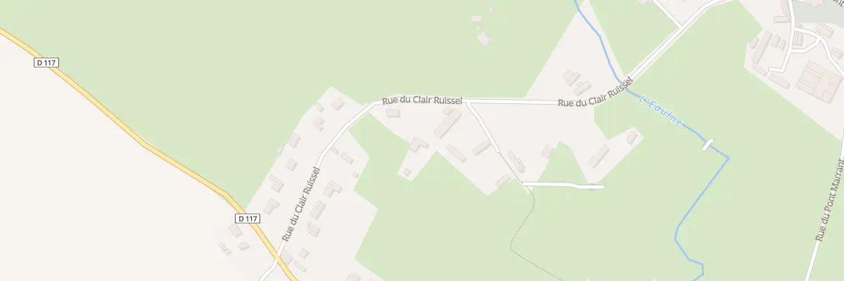 Plan du 7 Rue du Clair Ruissel à Fréauville