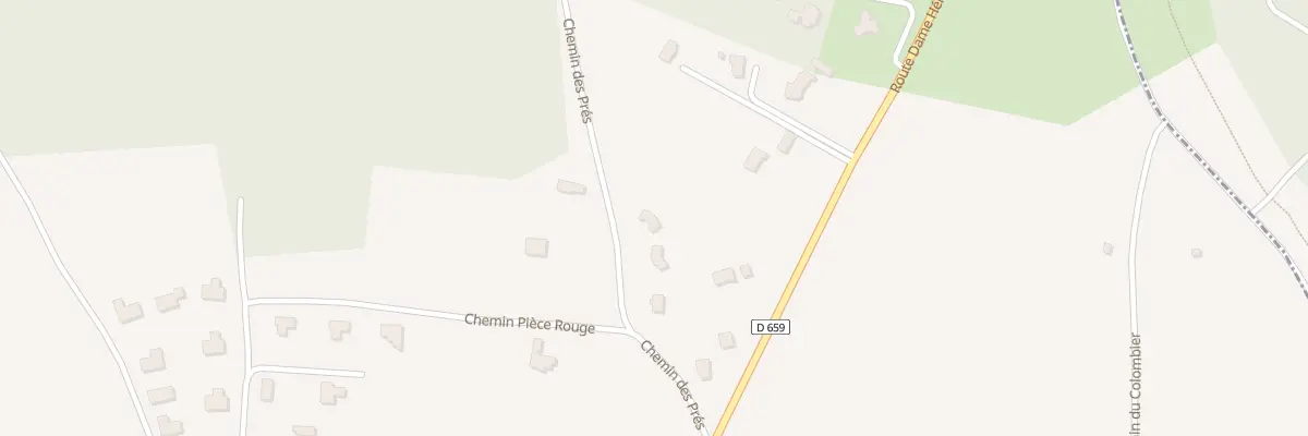 Plan du 184 Chem des Prés à Pern-Lhospitalet