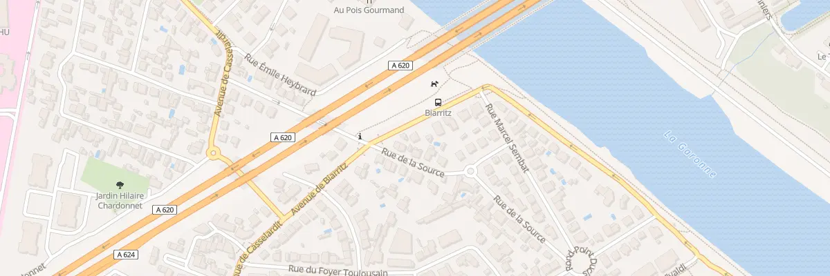 Plan du 26 Av de Biarritz à Toulouse