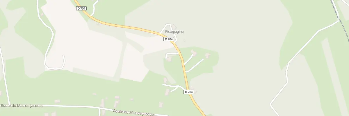 Plan du 1990 Rte de Saint Chamarand à Gourdon