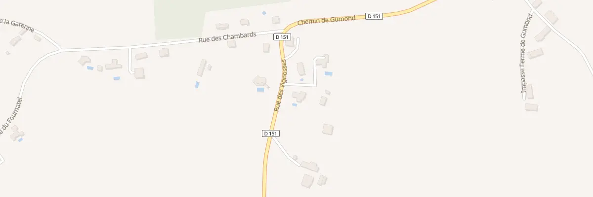 Plan du 1624 Rue Des Vignosses à Saint-Pantaléon-de-Larche