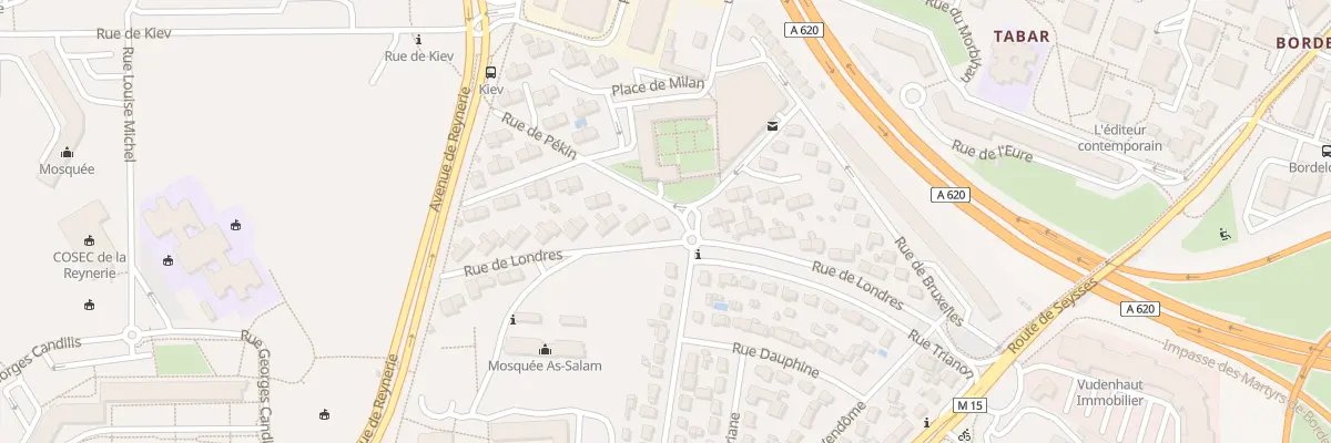 Plan du 28 Rue de Londres à Toulouse