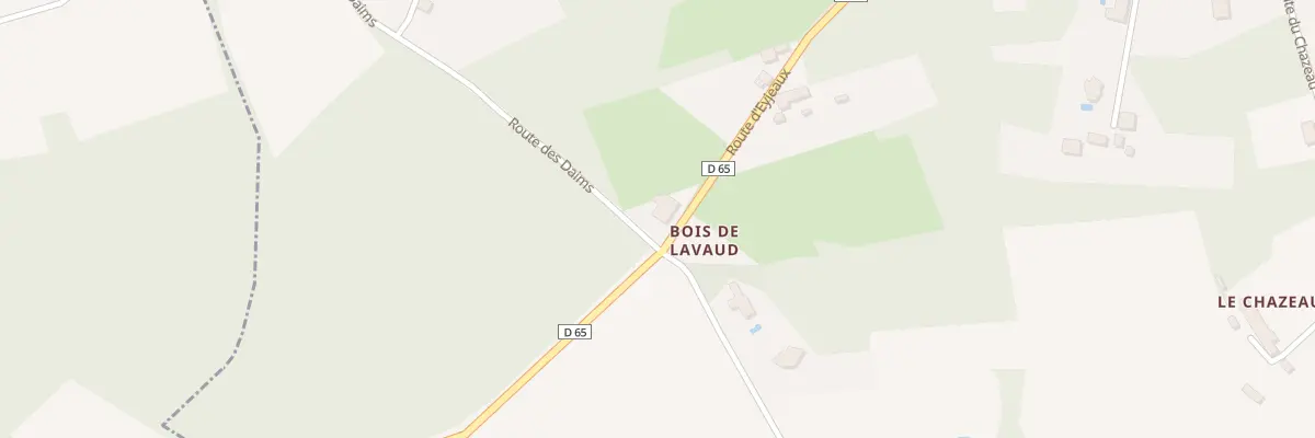 Plan du 142 Rte d’Eyjeaux à La Geneytouse