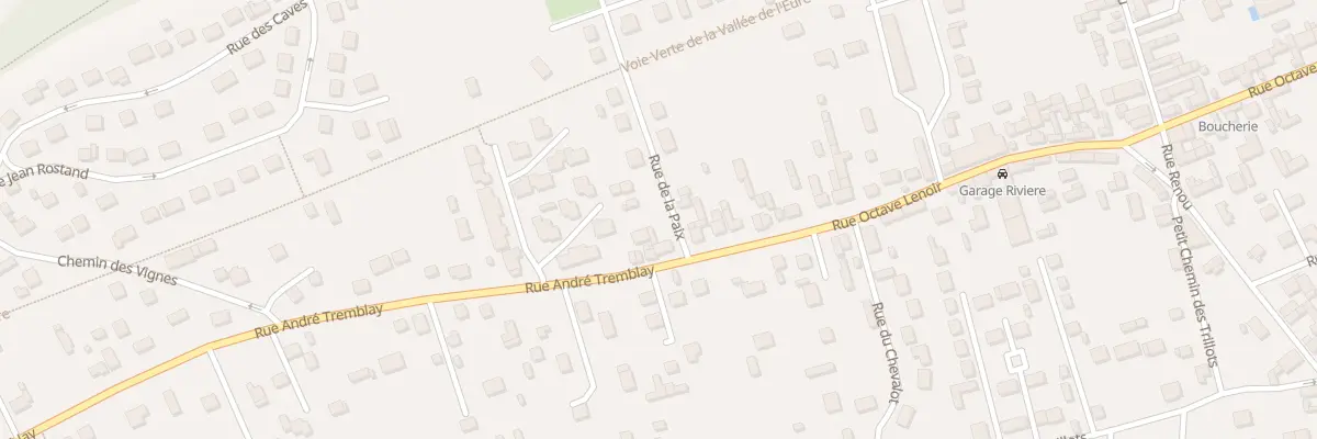 Plan du 90 Rue Octave Lenoir à Ézy-sur-Eure