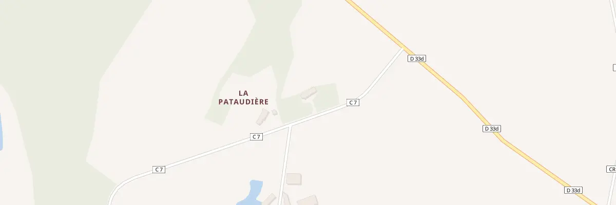 Plan du 5256 La Pataudiere à Heugnes