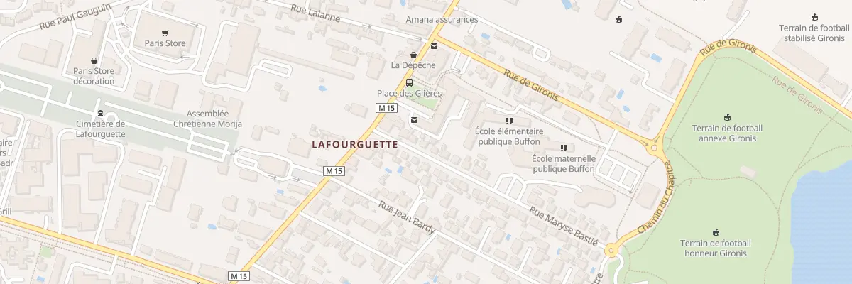 Plan du 34 Rue Maryse Bastie à Toulouse
