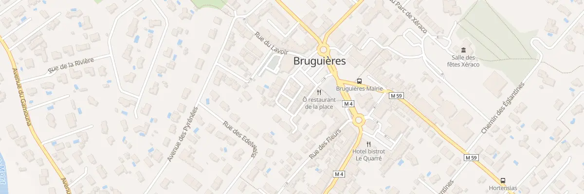Plan du 4 Rue du Fort à Bruguières