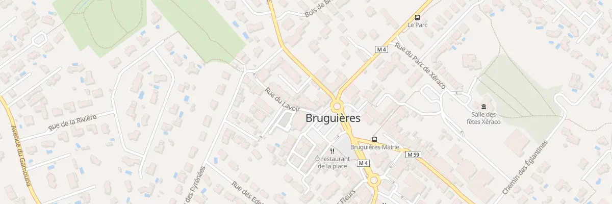 Plan du 1 Pl de la République à Bruguières