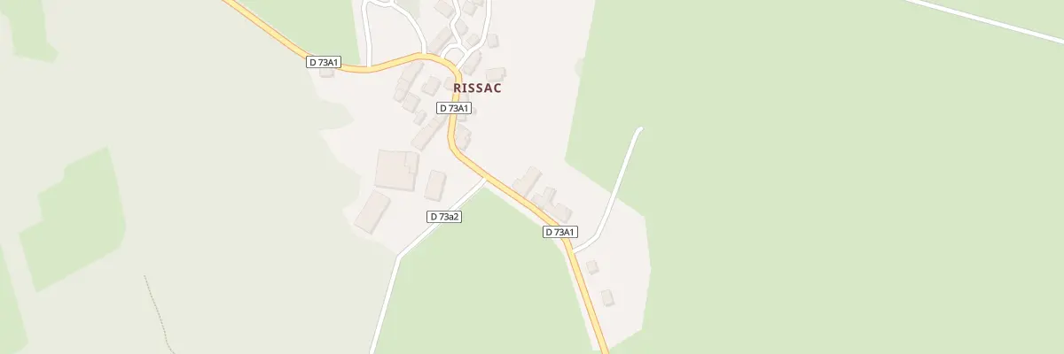 Plan du 5209 Rissac à Saint-Maurice-la-Souterraine
