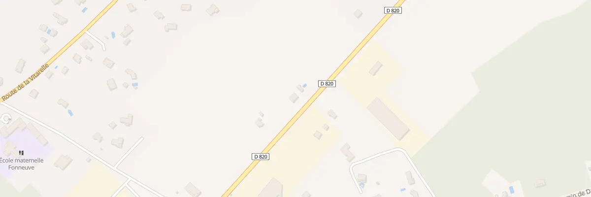 Plan du 3855 Rte du Nord à Montauban