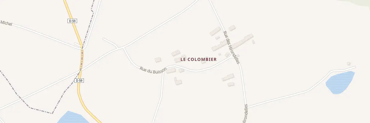 Plan du 12 Rue du Busson à Sacierges-Saint-Martin