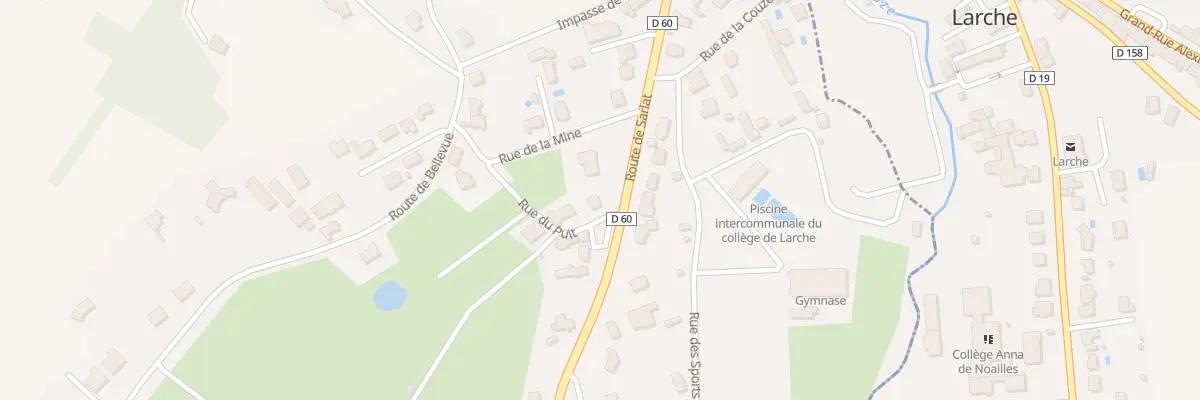 Plan du 24 Rue du Puits à La Feuillade