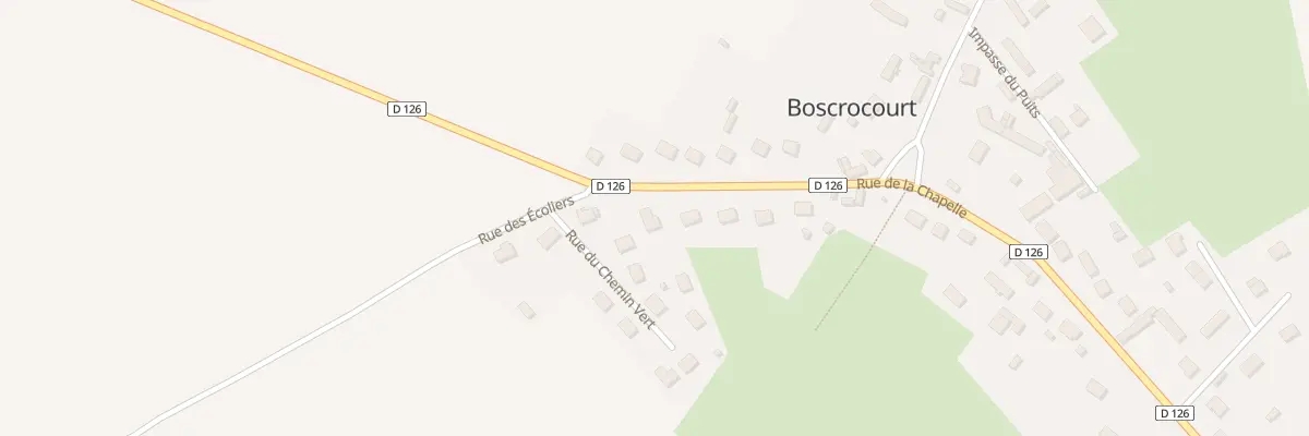 Plan du 39 Rue de la Chapelle à Saint-Rémy-Boscrocourt