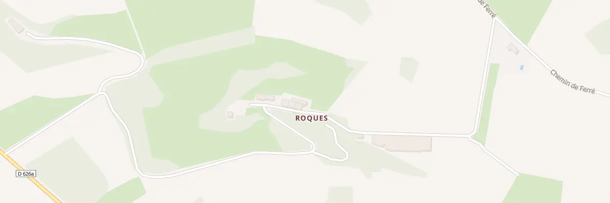 Plan du 2680 Che de Ferré à Saint-Ybars