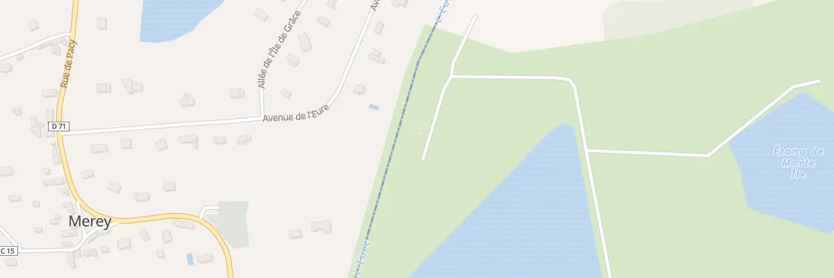 Plan du 26 Devant Merey à Breuilpont