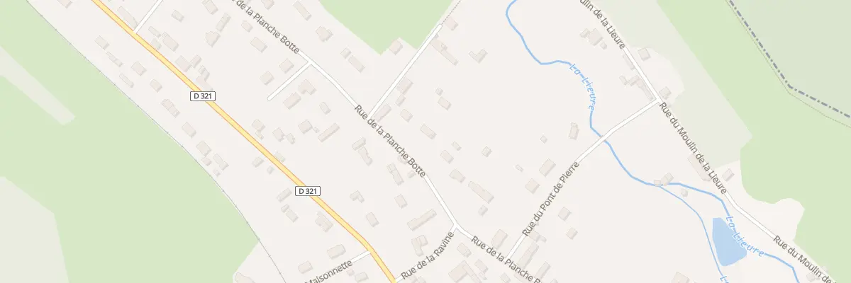 Plan du 18 Rue de la Planche Botte à Ménesqueville
