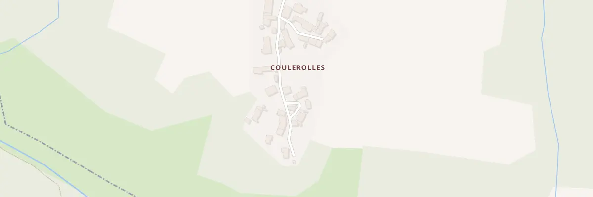 Plan du 5229 Coulerolles à Folles