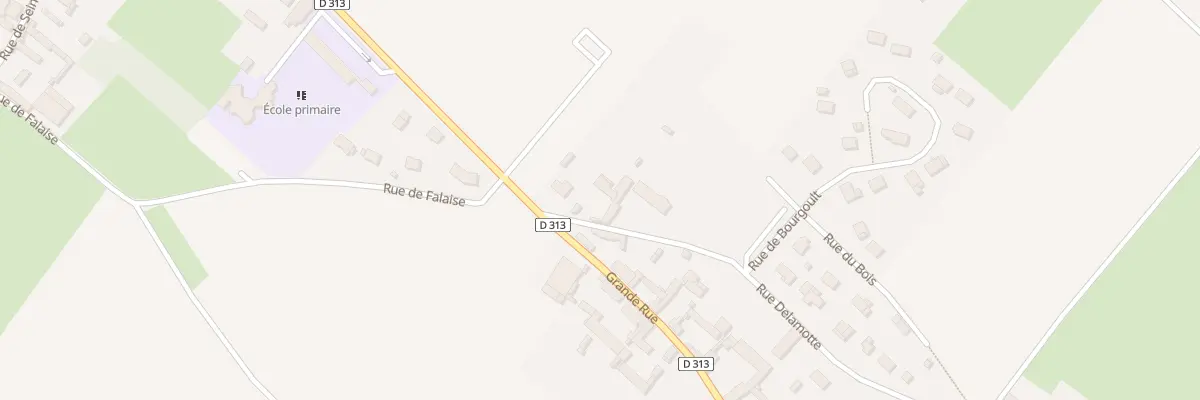 Plan du 1 Rue Delamotte à Port-Mort