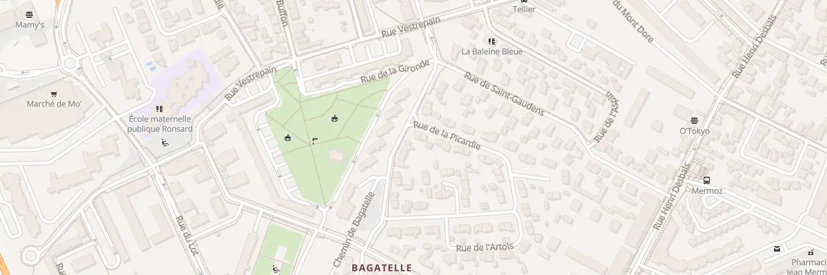 Plan du 2 Rue de Picardie à Toulouse
