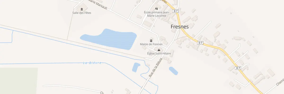 Plan du 3 Che de l’Eglise à Fresnes