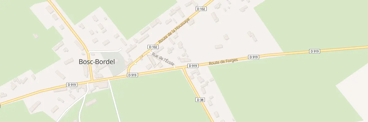 Plan du 562B Rte de Forges Les Eaux à Bosc-Bordel