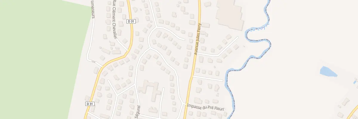Plan du 2 Rue Jean Ségurel à Objat