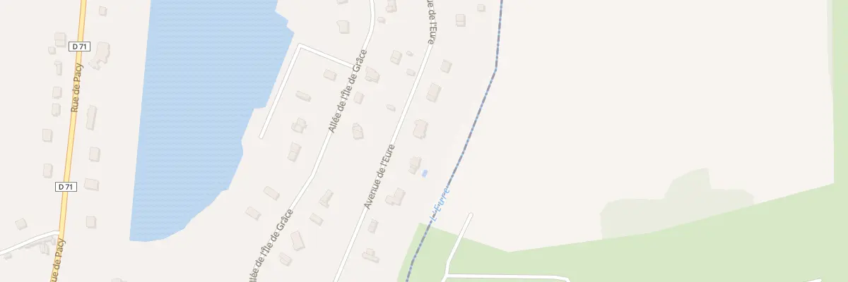 Plan du 12 Av de l’Eure à Merey